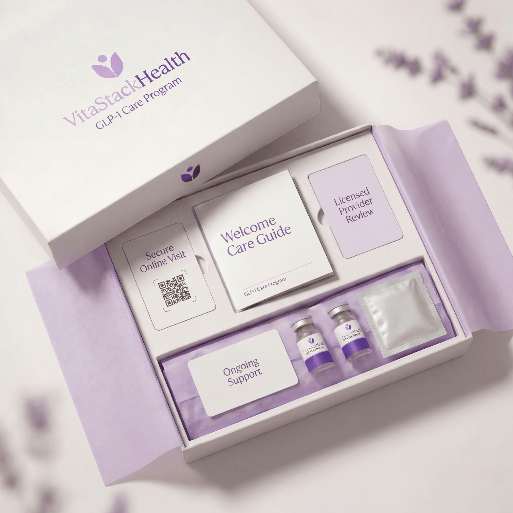 VitaStackHealth GLP-1 Care Program kit contents